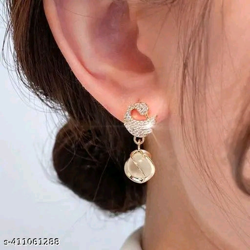 Fashionable earrings and studs