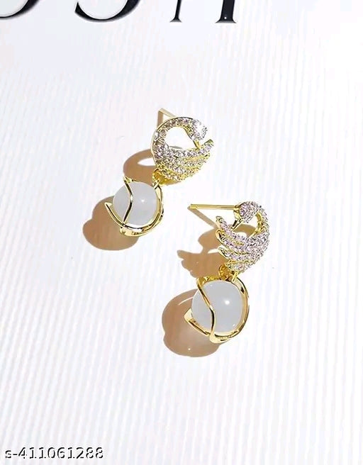 Fashionable earrings and studs